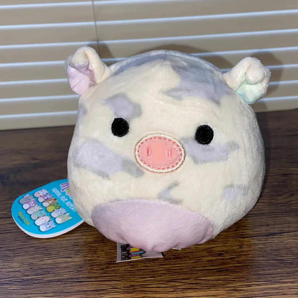 Harry horse & Rosie pig Squishmallow Flipamallow